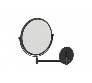 Magnifying mirror black